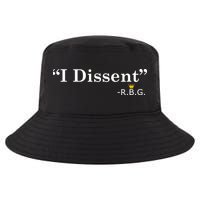 I Dissent RBG Ruth Bader Ginsburg Cool Comfort Performance Bucket Hat