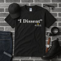 I Dissent RBG Ruth Bader Ginsburg Tall T-Shirt
