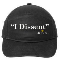 I Dissent RBG Ruth Bader Ginsburg 7-Panel Snapback Hat