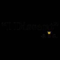 I Dissent RBG Ruth Bader Ginsburg Mug