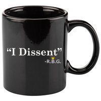 I Dissent RBG Ruth Bader Ginsburg 11oz C Handle Ceramic Mug