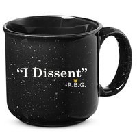 I Dissent RBG Ruth Bader Ginsburg 15oz Campfire Ceramic Mug