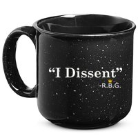 I Dissent RBG Ruth Bader Ginsburg 15oz Campfire Ceramic Mug