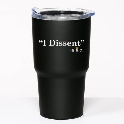 I Dissent RBG Ruth Bader Ginsburg Tumbler