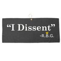 I Dissent RBG Ruth Bader Ginsburg Large Microfiber Waffle Golf Towel