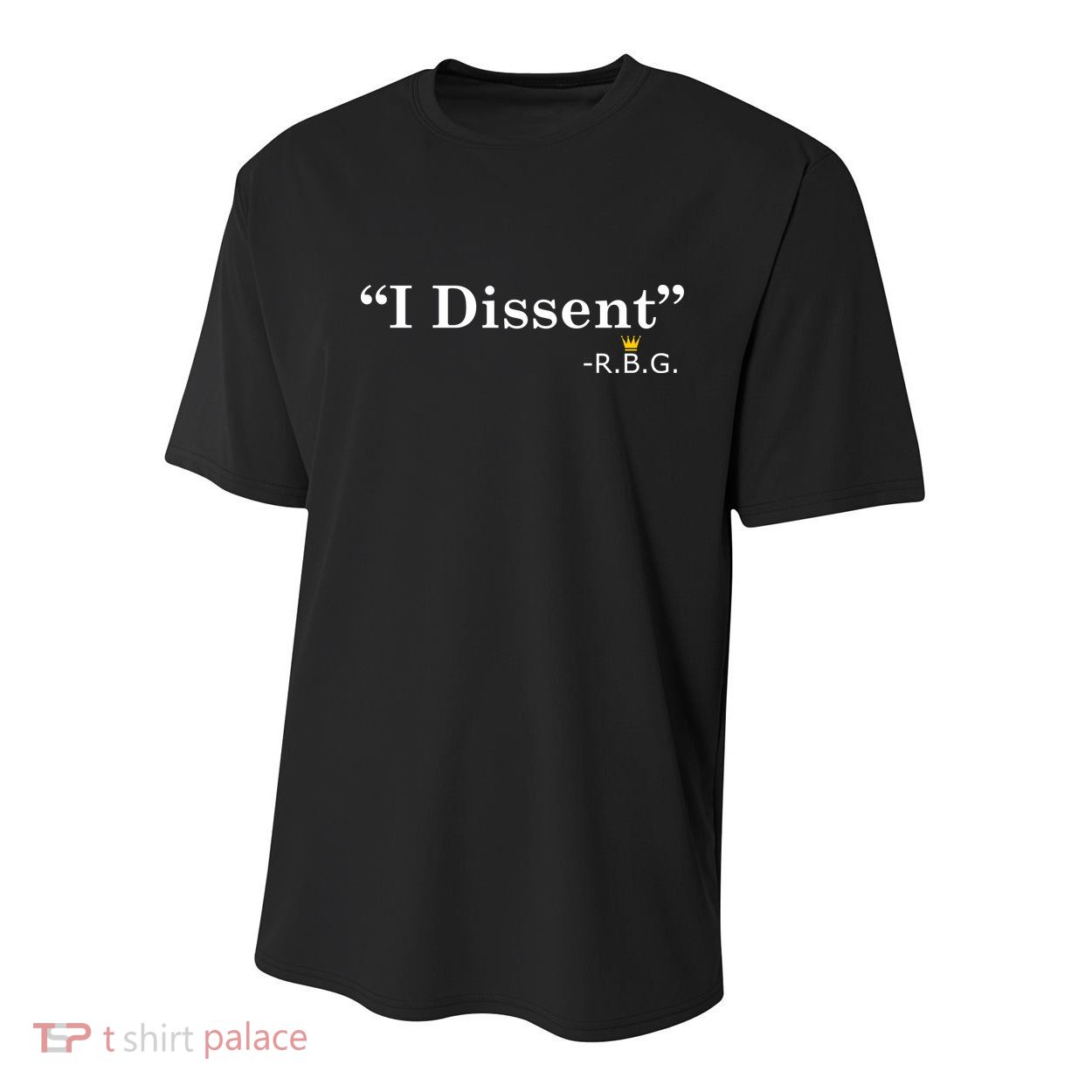 I Dissent RBG Ruth Bader Ginsburg Youth Performance Sprint T-Shirt