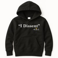 I Dissent RBG Ruth Bader Ginsburg Kids Hoodie