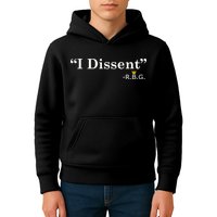 I Dissent RBG Ruth Bader Ginsburg Kids Hoodie