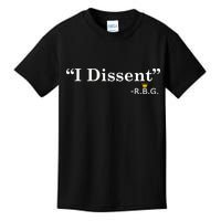I Dissent RBG Ruth Bader Ginsburg Kids T-Shirt
