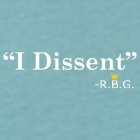 I Dissent RBG Ruth Bader Ginsburg Sueded Cloud Jersey T-Shirt