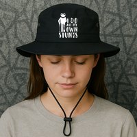 I Do All My Own Stunts Stick Figure Bucket Hat