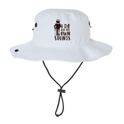 I Do All My Own Stunts Stick Figure Legacy Cool Fit Booney Bucket Hat