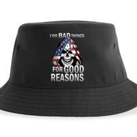 I Do Bad Things For Good Reasons Sustainable Bucket Hat