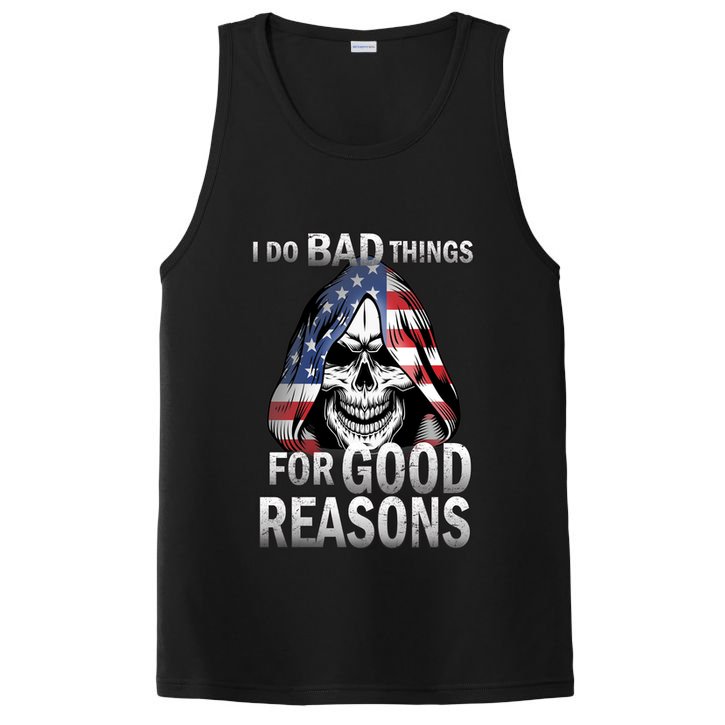I Do Bad Things For Good Reasons PosiCharge Competitor Tank