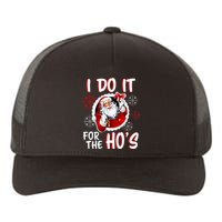 I Do It For the Ho's Funny Santa Claus Yupoong Adult 5-Panel Trucker Hat