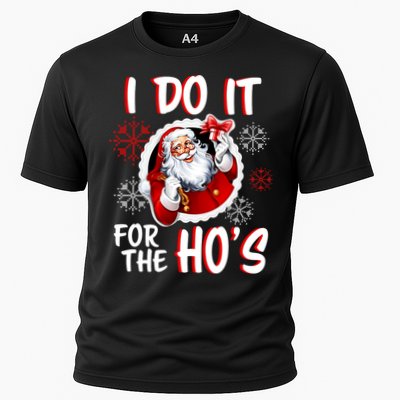 I Do It For the Ho's Funny Santa Claus Performance Shirt