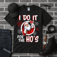 I Do It For the Ho's Funny Santa Claus Tall T-Shirt