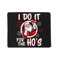 I Do It For the Ho's Funny Santa Claus Mousepad