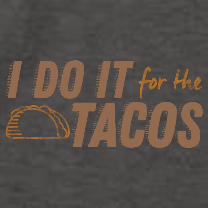 I Do It For The Tacos Vector Backpack