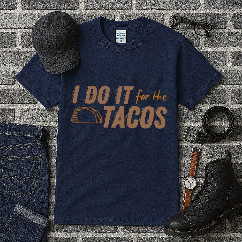 I Do It For The Tacos Tall T-Shirt