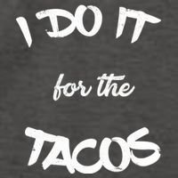 I Do It For The Tacos Funny Vector Backpack