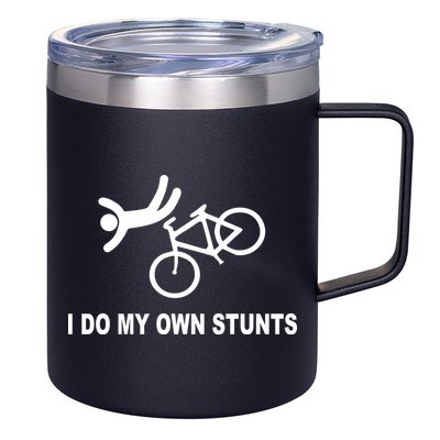 I Do My Own Stunts 12oz Stainless Steel Coffee Mug