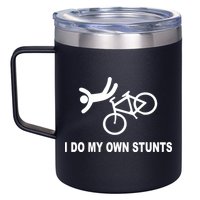 I Do My Own Stunts 12oz Stainless Steel Coffee Mug