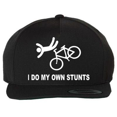 I Do My Own Stunts Wool Snapback Cap
