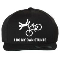 I Do My Own Stunts Wool Snapback Cap