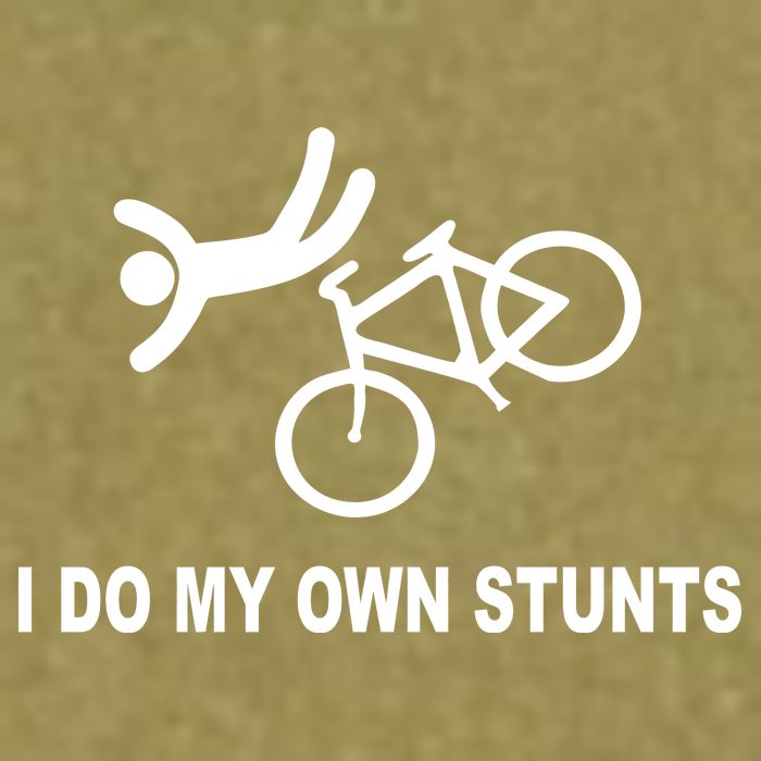 I Do My Own Stunts Garment-Dyed Women's Muscle Tee