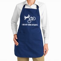 I Do My Own Stunts Full-Length Apron With Pockets