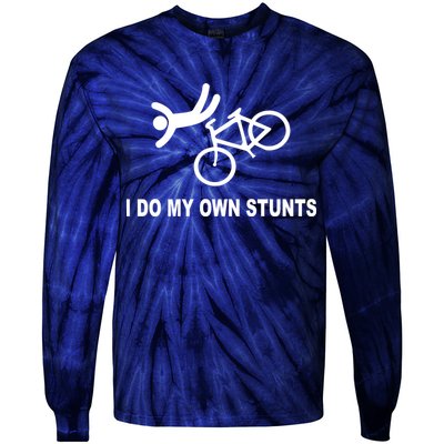 I Do My Own Stunts Tie-Dye Long Sleeve Shirt