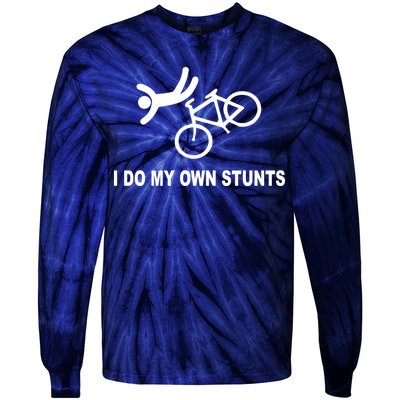 I Do My Own Stunts Tie-Dye Long Sleeve Shirt