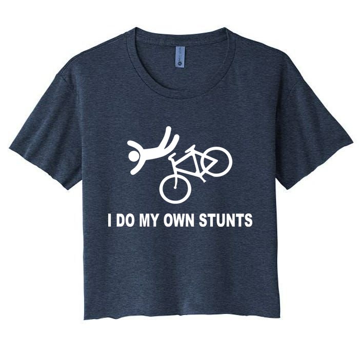 I Do My Own Stunts Crop Top