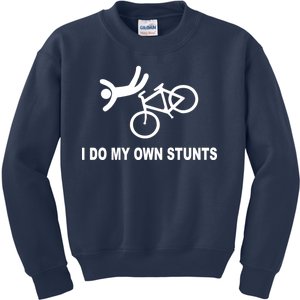 I Do My Own Stunts Kids Sweatshirt