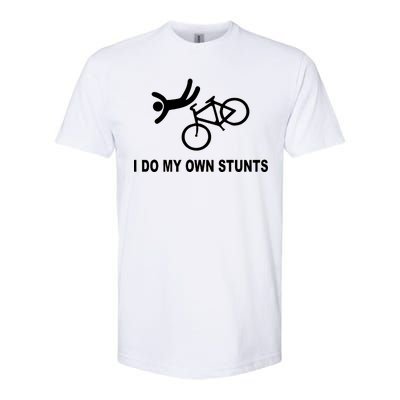 I Do My Own Stunts Softstyle CVC T-Shirt