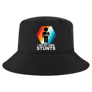 I Do My Own Stunts Retro Funny Meme Cool Comfort Performance Bucket Hat