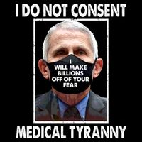 I Do Not Consent Medical Tyranny Anti Dr Fauci Vaccine Cooling Performance Crew T-Shirt