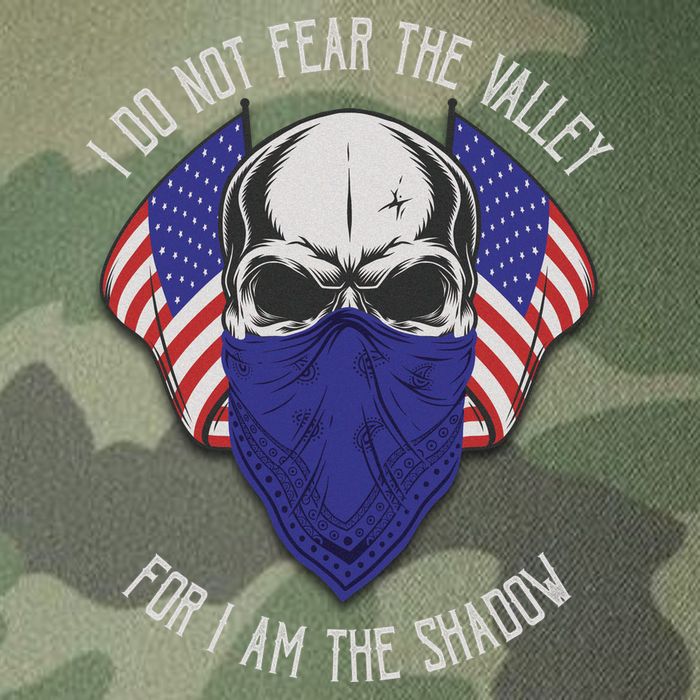 I Do Not Fear The Valley For I Am The Shadow Legacy Tie Dye Trucker Hat