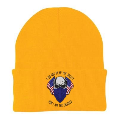 I Do Not Fear The Valley For I Am The Shadow Knit Cap Winter Beanie