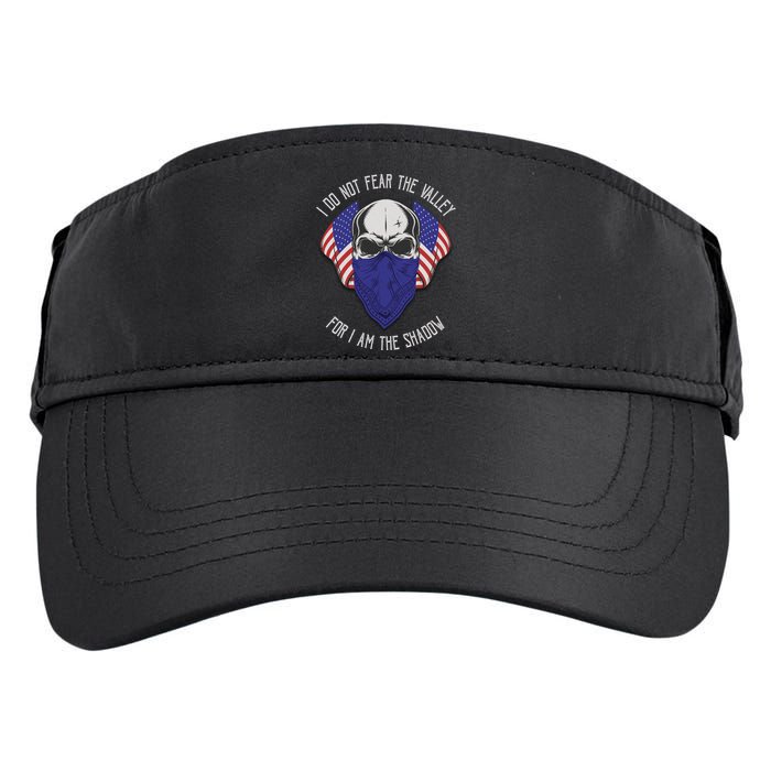 I Do Not Fear The Valley For I Am The Shadow Adult Drive Performance Visor