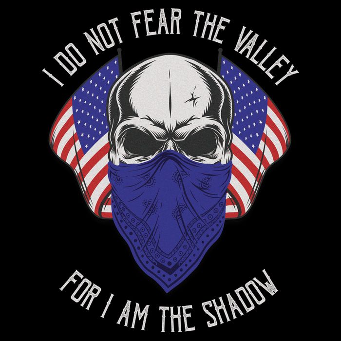 I Do Not Fear The Valley For I Am The Shadow Bucket Hat
