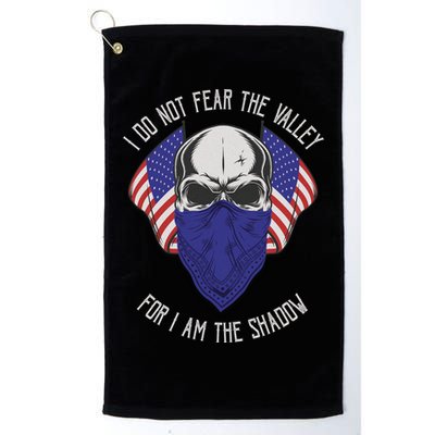 I Do Not Fear The Valley For I Am The Shadow Golf Towel