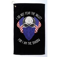 I Do Not Fear The Valley For I Am The Shadow Golf Towel