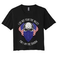 I Do Not Fear The Valley For I Am The Shadow Crop Top