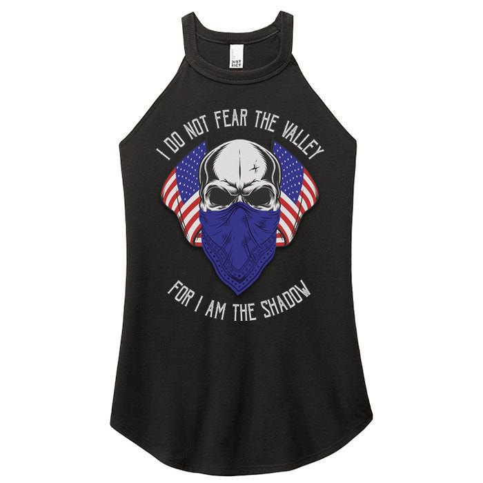 I Do Not Fear The Valley For I Am The Shadow Women's Perfect Tri Rocker Tank