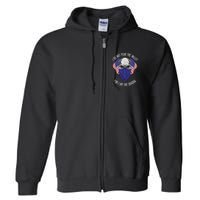 I Do Not Fear The Valley For I Am The Shadow Full Zip Hoodie