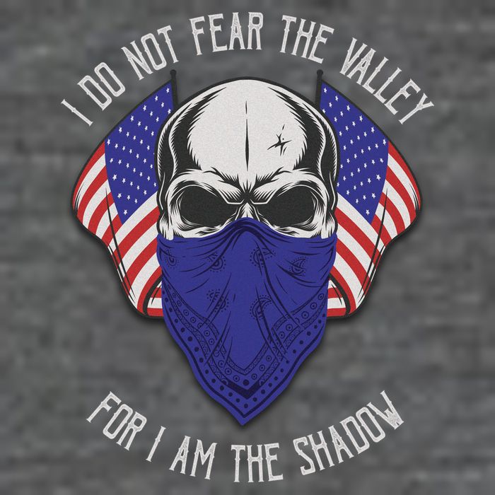 I Do Not Fear The Valley For I Am The Shadow Backpack