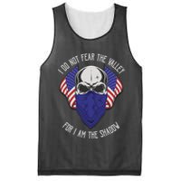 I Do Not Fear The Valley For I Am The Shadow Mesh Reversible Basketball Jersey Tank