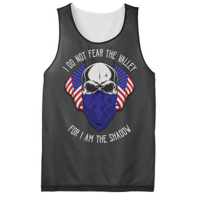 I Do Not Fear The Valley For I Am The Shadow Mesh Reversible Basketball Jersey Tank